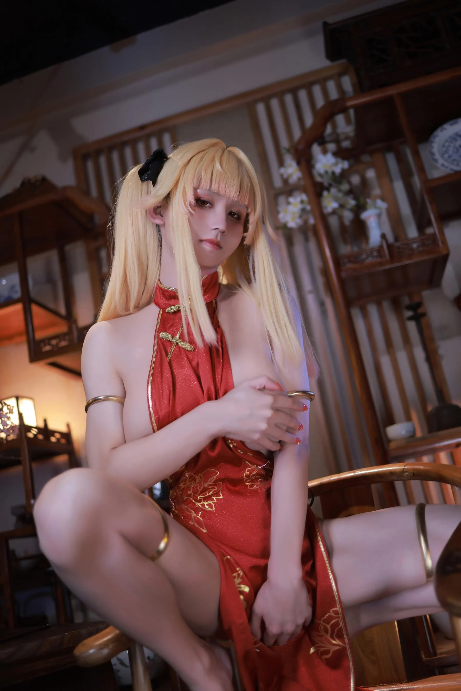 桜满三时 – NO.04 萌姬联合 旗袍 [67P]插图8
